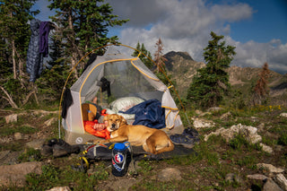 Messy but comfy at camp