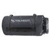 Black roll-top bag with 'big agnes' logo on a white background