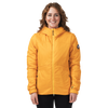 Person wearing a yellow jacket on a white background
