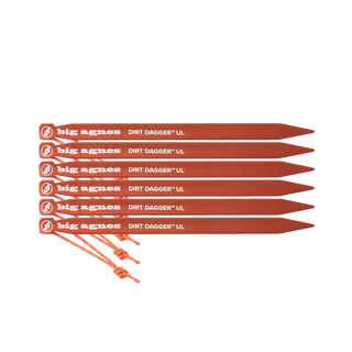 zeltheringe action Dirt Dagger™ UL 6-pack Tent Stakes | Big Agnes