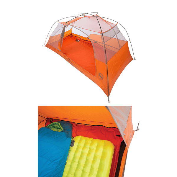 Zeltbodenschoner mit Zelt